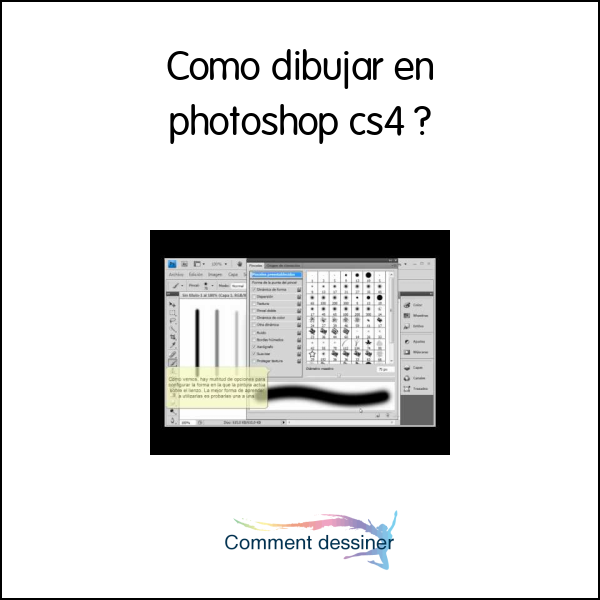 Como dibujar en photoshop cs4